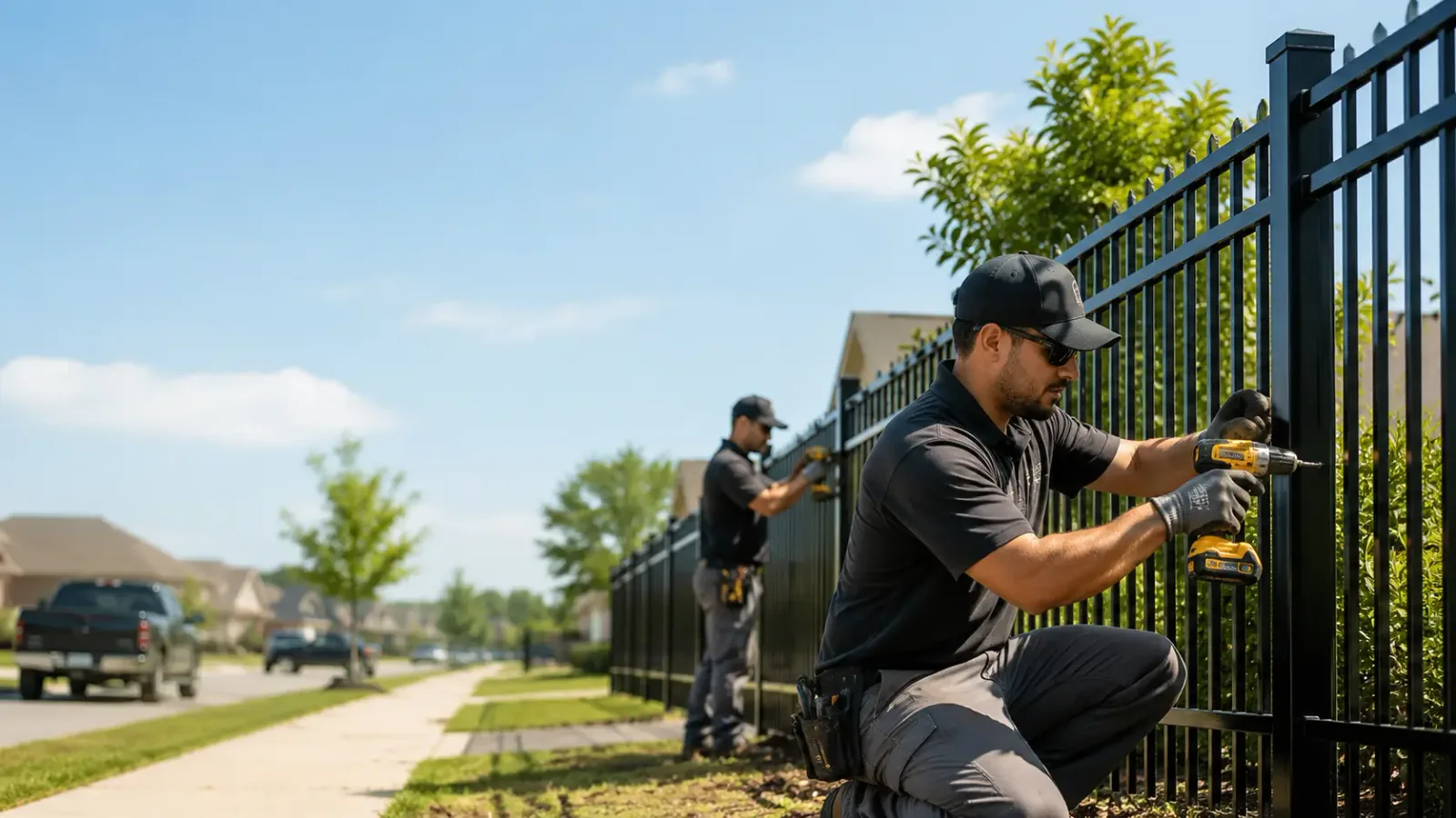 Metal Fence Installation in Cataula, GA